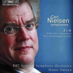 Sinfonien 3 Und 4 - Osmo/BBCS Vänskä