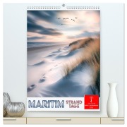 Cover-Bild zum Titel 'Maritim - Strandtage (hochwertiger Premium Wandkalender 2026 DIN A2 hoch), Kunstdruck in Hochglanz' von 'Peter Roder'