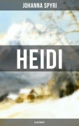 Cover-Bild zum Titel 'Heidi (Illustriert)' von 'Johanna Spyri'