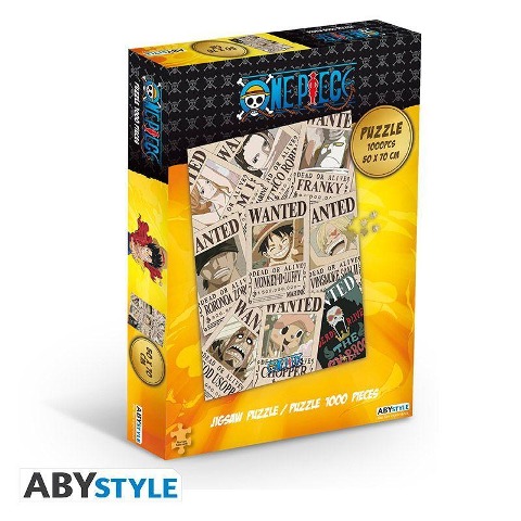ONE PIECE - Jigsaw puzzle 1000 pieces - Wanted - 