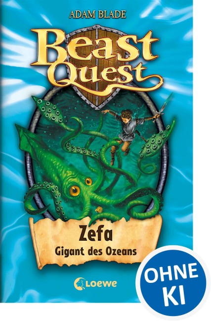 Beast Quest (Band 7) - Zefa, Gigant des Ozeans - Adam Blade
