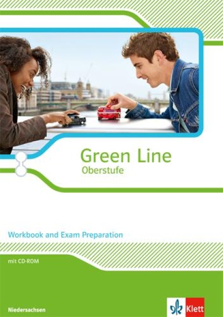 Green Line Oberstufe. Klasse 11/12 (G8), Klasse 12/13 (G9). Workbook and Exam Preparation mit Mediensammlung. Ausgabe 2015. Niedersachsen - 