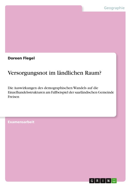 Versorgungsnot im ländlichen Raum? - Doreen Flegel