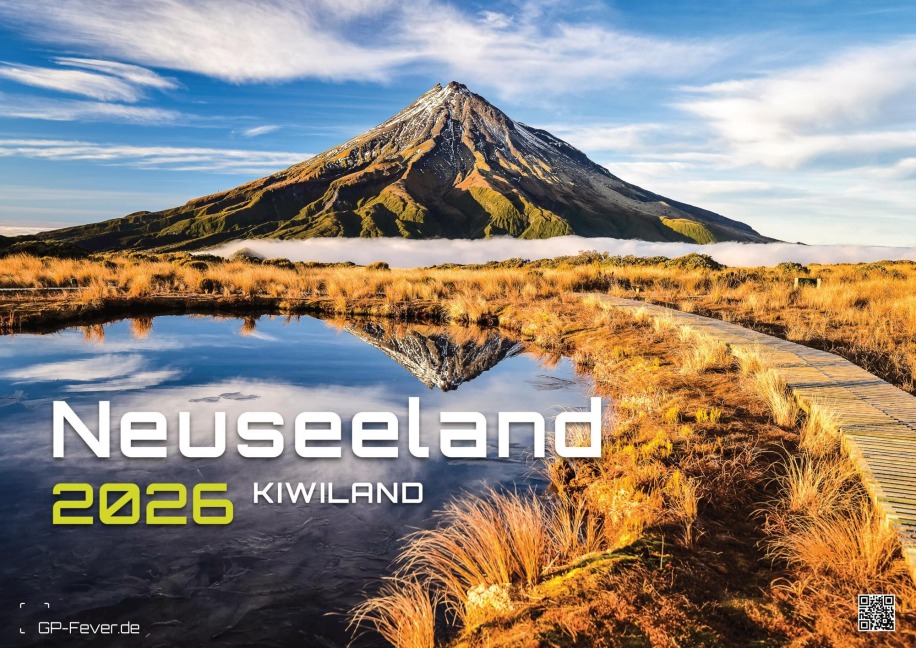 Neuseeland - Das Land der langen weißen Wolke - 2026 - Kalender DIN A3 - 
