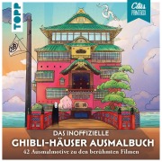 Cover-Bild zum Titel 'Das inoffizielle Ghibli-Häuser Ausmalbuch' von 'Citas. Paintbox'
