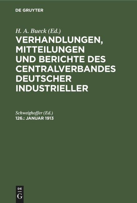 Januar 1913 - 
