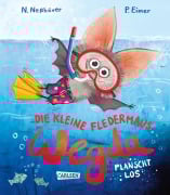 Cover-Bild zum Titel 'Die kleine Fledermaus Wegda: Wegda planscht los' von 'Nanna Neßhöver'
