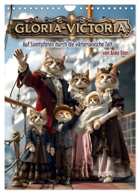 Gloria Victoria (Wandkalender 2026 DIN A4 hoch), CALVENDO Monatskalender - Anke Boos