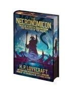 Cover-Bild zum Titel 'The Necronomicon' von 'H P Lovecraft, Robert W Chambers, Lafcadio Hearn, Arthur Machen, Robert Ervin Howard'