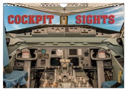 Cover-Bild zum Titel 'Cockpit sights (Wall Calendar 2026 DIN A4 landscape), CALVENDO 12 Month Wall Calendar' von 'Andy D.'
