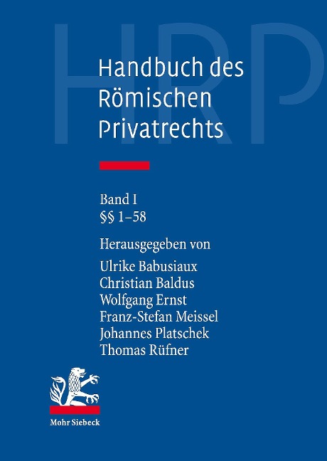 Handbuch des Römischen Privatrechts - 