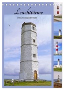 Cover-Bild zum Titel 'Leuchttürme - Geburtstagskalender (Tischkalender 2026 DIN A5 hoch), CALVENDO Monatskalender' von 'Babett Paul - Babett's Bildergalerie'