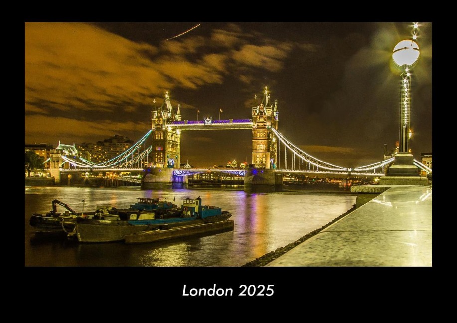 London 2025 Fotokalender DIN A3 - Tobias Becker
