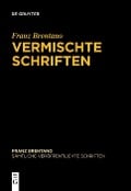 Cover-Bild zum Titel 'Vermischte Schriften' von 'Franz Brentano'