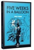 Cover-Bild zum Titel 'Five Weeks in a Balloon' von 'Jules Verne'