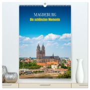 Cover-Bild zum Titel 'Magdeburg - Die schönsten Momente (hochwertiger Premium Wandkalender 2026 DIN A2 hoch), Kunstdruck in Hochglanz' von 'Oleg Senkov'