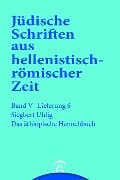 Cover-Bild zum Titel 'Das äthiopische Henochbuch' von 'Siegbert Uhlig'