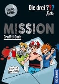 Cover-Bild zum Titel 'Die drei ??? Kids, Mission Graffiti-Code' von 'Nina Schiefelbein'