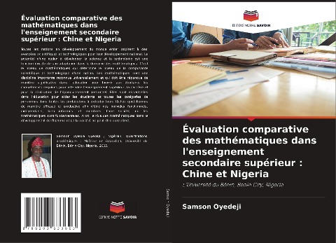 Évaluation comparative des mathématiques dans l'enseignement secondaire supérieur : Chine et Nigeria - Samson Oyedeji