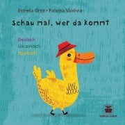 Cover-Bild zum Titel 'Schau mal, wer da kommt' von 'Estrella Ortiz'