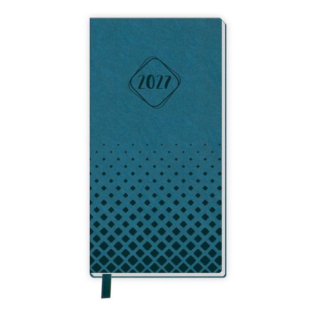 TRÖTSCH - Taschenterminer Soft Touch Petrol 2027 - 