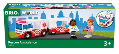 Cover-Bild zum Titel 'BRIO World - Rettungswagen' von ''