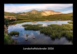 Cover-Bild zum Titel 'Landschaftskalender 2026 Fotokalender DIN A3' von 'Tobias Becker'