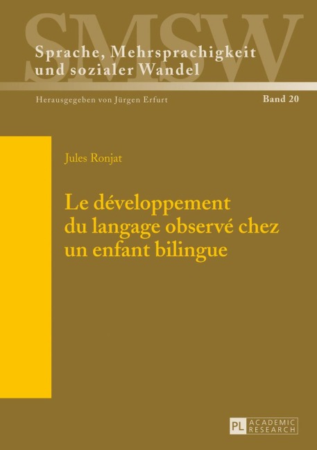 Le développement du langage observé chez un enfant bilingue - 