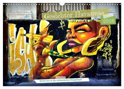 Cover-Bild zum Titel 'Gesichter Havannas - Street Art in der kubanischen Hauptstadt (Wandkalender 2026 DIN A3 quer), CALVENDO Monatskalender' von 'Henning von Löwis of Menar'