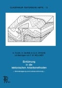 Cover-Bild zum Titel 'Einführung in die tektonischen Arbeitsmethoden' von 'B. Flick, A. Quade, C. Stache'