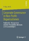 Corporate Governance in Non-Profit-Organisationen - Philipp Hirth