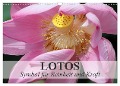 Lotos - Symbol für Reinheit und Kraft (Wandkalender 2024 DIN A3 quer), CALVENDO Monatskalender - Elisabeth Stanzer