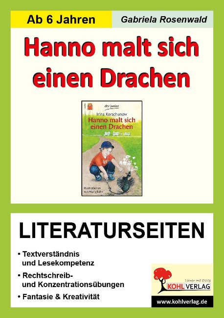 Hanno malt sich einen Drachen - Literaturseiten - Gabriela Rosenwald
