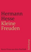 Cover-Bild zum Titel 'Kleine Freuden' von 'Hermann Hesse'