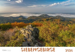 Siebengebirge 2026 Bildkalender A4 quer, spiralgebunden - 
