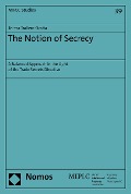 Cover-Bild zum Titel 'The Notion of Secrecy' von 'Teresa Trallero Ocaña'