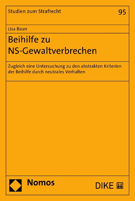 Beihilfe zu NS-Gewaltverbrechen - Lisa Baun