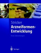 Cover-Bild zum Titel 'Arzneiformen-Entwicklung' von 'Herbert Stricker'