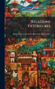 Cover-Bild zum Titel 'Relations ExtÃ(c)rieures' von ''