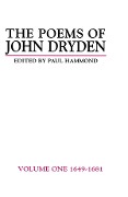 Cover-Bild zum Titel 'The Poems of John Dryden: Volume One' von ''