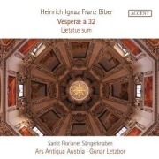 Cover-Bild zum Titel 'Heinrich Ignaz Franz Biber: Vesperae a 32' von 'Schwanthaler Trompetenconsort'