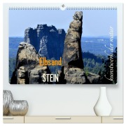 ElbsandSTEIN, kunstwerk der natur (hochwertiger Premium Wandkalender 2026 DIN A2 quer), Kunstdruck in Hochglanz - Erwin Löbl Schäfer-Löbl
