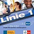Cover-Bild zum Titel 'Linie 1 A1.2 - 2 Audio-CDs zum Kurs- und Übungsbuch' von 'Eva Harst, Susan Kaufmann, Ulrike Moritz, Margret Rodi, Lutz Rohrmann'
