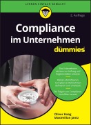 Cover-Bild zum Titel 'Compliance im Unternehmen für Dummies' von 'Oliver Haag, Maximilian Jantz'