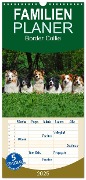 Familienplaner 2025 - Border Collie 2025 mit 5 Spalten (Wandkalender, 21 x 45 cm) CALVENDO - Sigrid Starick