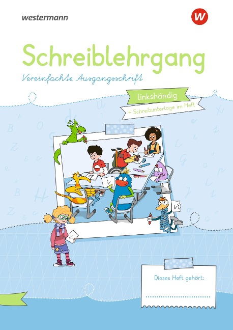 Westermann Schreiblehrgang VA linkshändig - Vereinfachte Ausgangsschrift - 