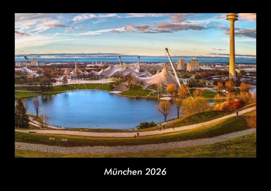 München 2026 Fotokalender DIN A3 - Tobias Becker