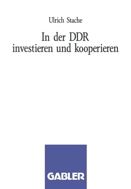In der DDR investieren und kooperieren - 