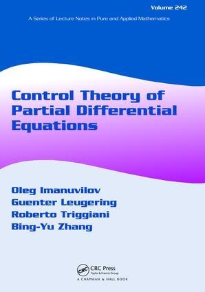 Control Theory of Partial Differential Equations - 