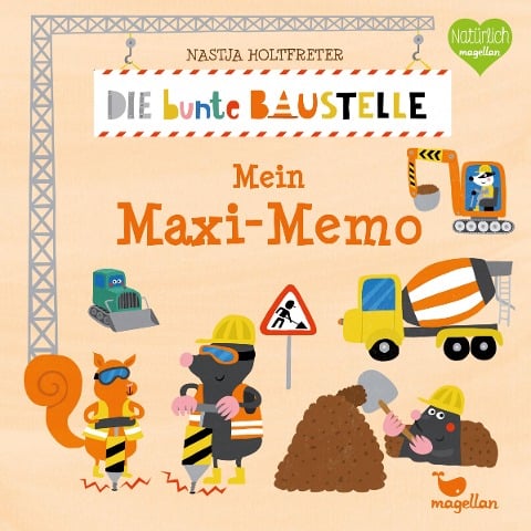 Die bunte Baustelle - Mein Maxi-Memo - 